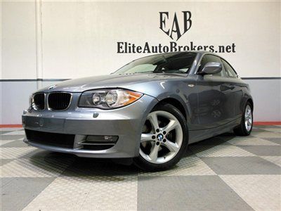 2010 128i coupe 30k-premium pkg-cold pkg-carfax certified