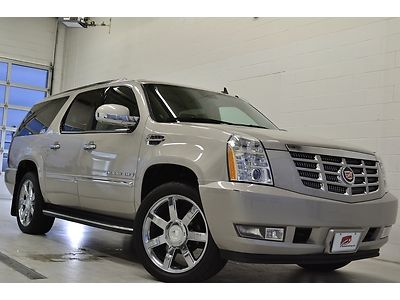 07 cadillac escalade esv awd navigation rear camera dvd leather moonroof loaded