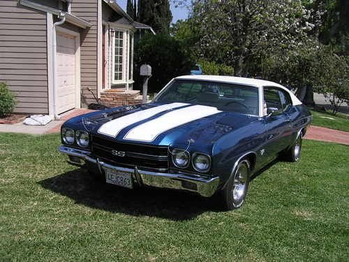 1970 chevelle ss matching #s 396/350 hp awesome california car.