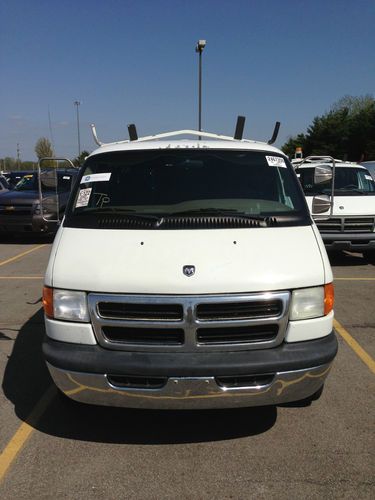 2003 dodge ram 3500 cargo van 3-door 5.2l. ready to go work truck. no reserve