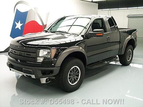 2010 ford f150 svt raptor supercab 4x4 6.2l sunroof nav texas direct auto