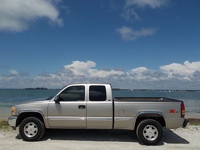 2000 gmc sierra 1500 slt z71 4x4 ext cab - clean florida truck - no accidents