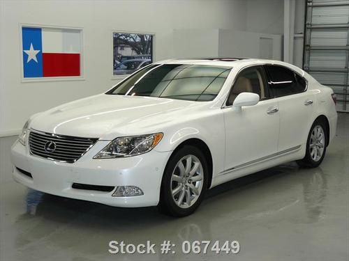 2008 lexus ls460 comfort climate leather sunroof 53k mi texas direct auto