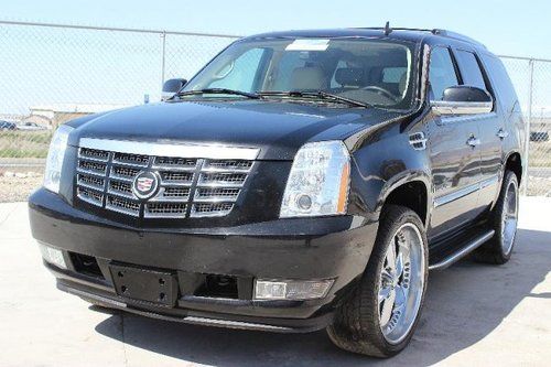 2007 cadillac escalade escalade awd damaged clean title starts nice unit loaded!