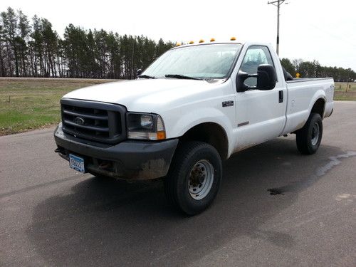 ~~no reserve 2004 ford f-350 4x4 power.stroke diesel low 1 owner miles~~