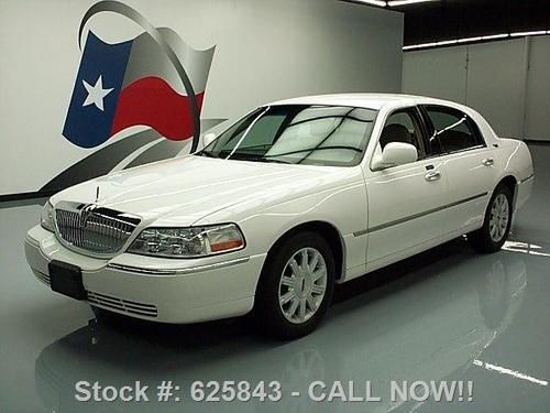 2009 lincoln town car signature limited htd leather 68k texas direct auto