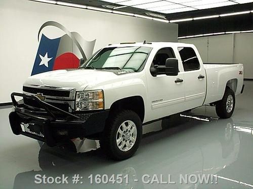 2011 chevy silverado 3500 lt crew z71 4x4 rear cam 49k texas direct auto