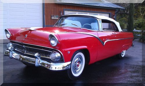 1955 ford fairlane sunliner convertible