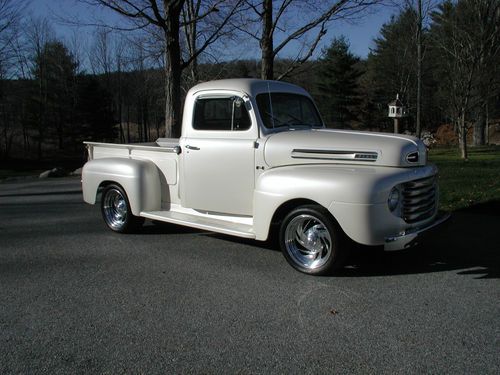 1949 ford f1 pickup - mint show vehicle - with 1071 miles