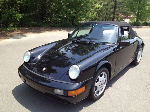 1991 porsche 911 964 cabriolet