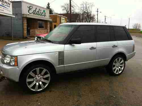 2007 Land Rover Range Rover Supercharged NAV ROOF DVDs 22