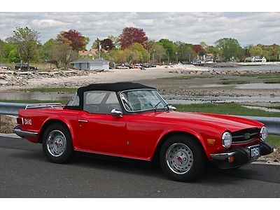 1976 triumph tr6 "restored, lovely!!"