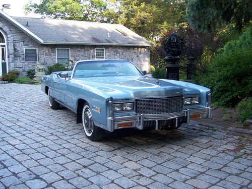 1976 cadillac eldorado convertible