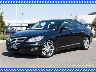 2011 hyundai genesis 4.6 v8: 15k miles, offered by authorized mercedes dealer