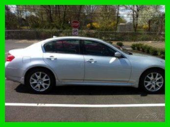 2009 infiniti g37x 3.7l v6 24v awd sedan premium sunroof leather navigation hd