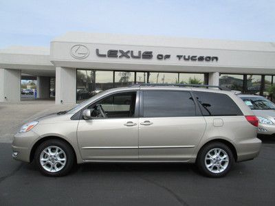 2005 gold v6 leather dvd 3rd row minivan