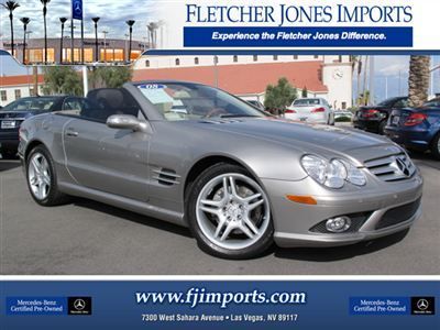 ****2008 mercedes-benz sl550 roadster only 35,260 miles, 1-owner, very clean****