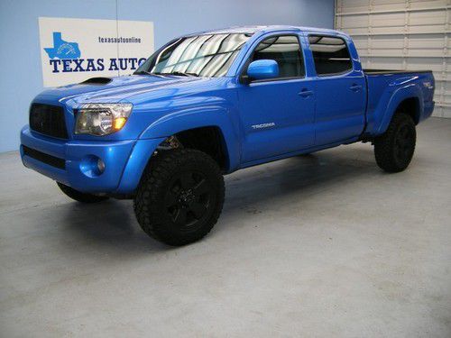 We finance!! 2010 toyota tacoma trd sport 4x4 sr5 auto crew cab 6 cd tow 17 rims