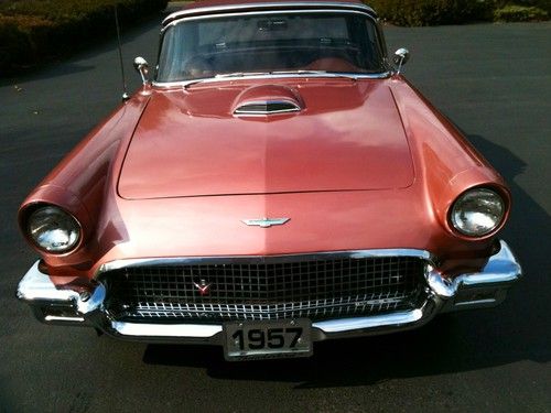 1957 ford thunderbird convertable  5.1l