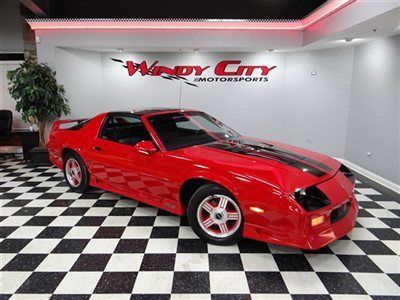 1992 chevy camaro z28 coupe~t-tops~tpi~stock~2 owners~heritage stripes~a/c~rare!