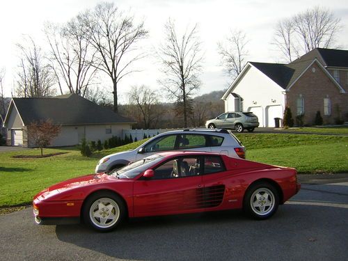 Pristine  and original1643 mile 1989 ferrari testarossa