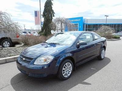 2010 chevy cobalt 2 door coupe low miles  blue ls 4 cylinder automatic certified
