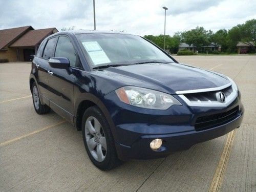 2007 acura rdx sh awd turbo dvd sunroof 1-4yr/warranty we finance suv