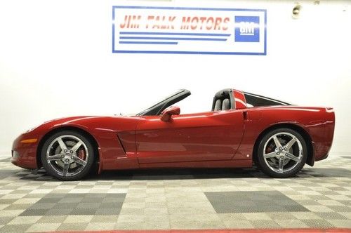 08 3lt head up heated black leather z51 crystal red 1 owner auto 09 10