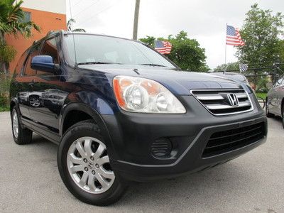 Awd cr-v ex sunroof vtec alloy florida suv clean carfax guarantee