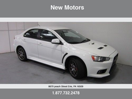 2013 mitsubishi lancer evolution mr sedan 4-door 2.0l