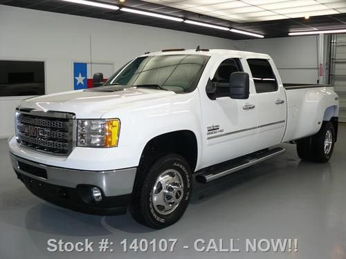 2012 gmc sierra 3500 sle tex ed crew 4x4 dually tow 18k texas direct auto