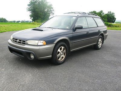 99 legacy 5 speed outback 98 manual 4x4 all wheel drive non smoker no reserve 97