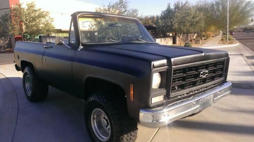 Rust free 1974 chevy blazer 4 x4  k5 full convertible