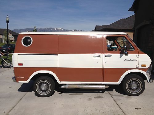 1974 ford econoline van 100 vintage street antique retro hot rod drag utah ship