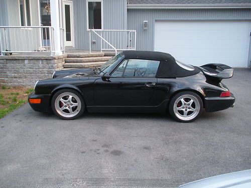 1989 porsche 911 carrera convertible 2-door 3.2l