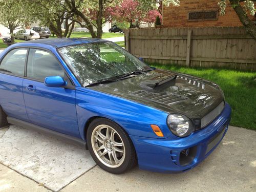 2002 subaru impreza wrx sedan 4-door 2.0l