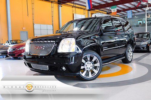 12 gmc yukon denali hybrid 4wd auto bose nav pdc cam dvd 3rd-row boards roof 23k