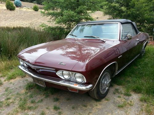 1965 corvair corsa convertible 180 turbo