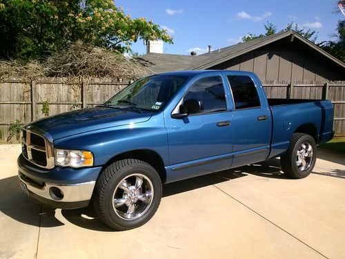 2005 dodge ram slt lonestar edition quad cab super clean one owner texas truck