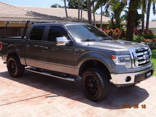 2009 ford f-150 xlt crew cab pickup 4-door 5.4l (custom)