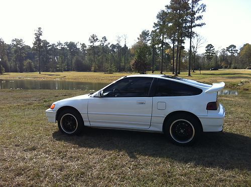 Restored 1990 honda civic crx