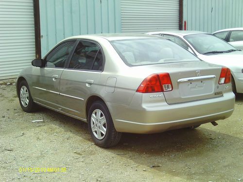 2003 honda civic lx sedan 4-door 1.7l 01 00 04 05