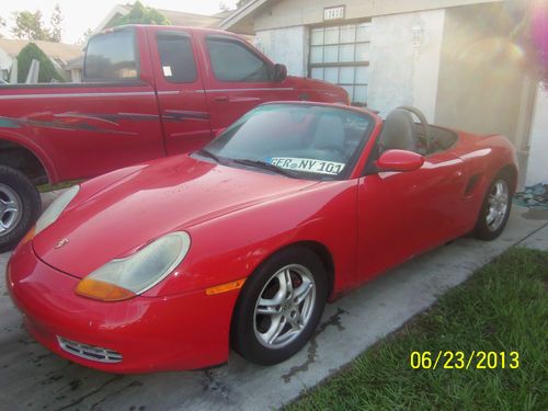 1998 porsche boxster base convertible 2-door 2.5l