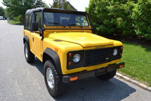 1994 land rover defender 90 with 41,000 original miles.