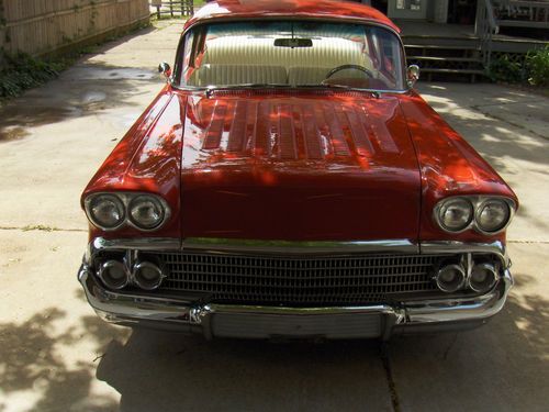 1958 chevrolet delray  348 cu in tri power 4 speed, sell or trade