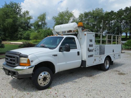 1999 ford f450 truck w/ utility bed