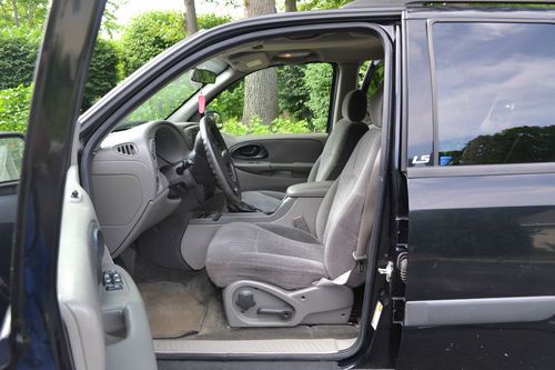 2004 chevrolet trailblazer lt sport utility 4-door 4.2l, black, 85k, orig owner