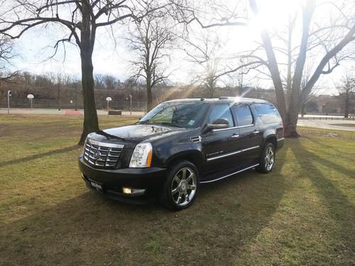 2008 cadillac escalade esv awd super loaded  any option available low reserve