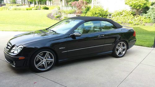 Amg clk63 convertible low miles