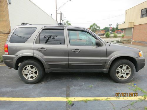 2003 Ford Escape Limited Sport Utility 4-Door 3.0L Repairable Mechanical Runs, image 4